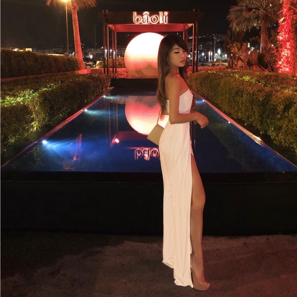 MESHKI livia jumpsuit